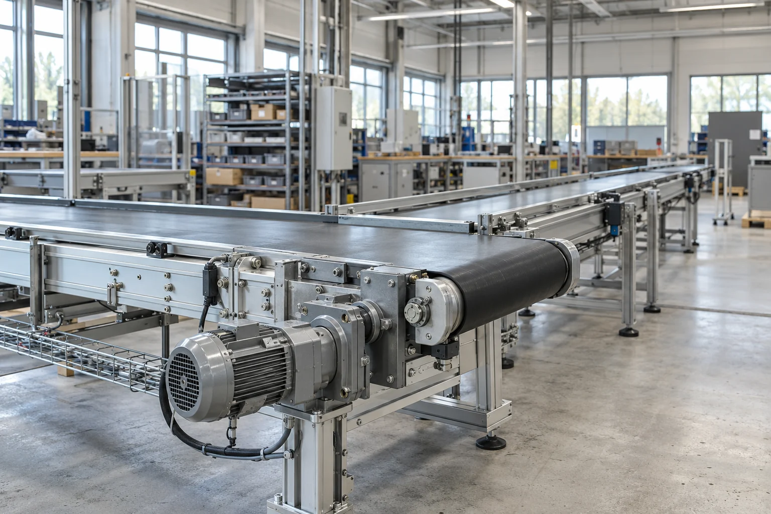 Fertigung mit Fördertechnik als illustrativer Einsatzbereich eines Wirtschaftlichkeitsrechners